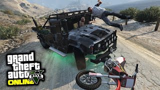 GTA 5 ONLINE  Squaddie le nouveau véhicule tout terrain [upl. by Darelle]