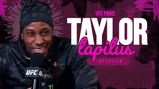 Taylor Lapilus full UFC Paris prefight media day interview [upl. by Penney981]