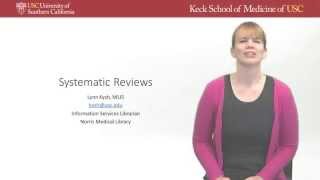 Systematic Reviews [upl. by Kirad]