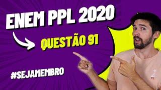 QUESTÃO ENEM PPL 2020 Gralhadocerrado Cyanocorax cristatellus é uma espécie de ave que tem um [upl. by Aernda]