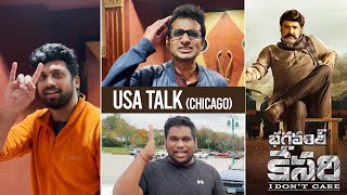 Bhagavanth Kesari Movie First Public Talk From USA  Chicago  Balakrishna  Manastars [upl. by Anos]