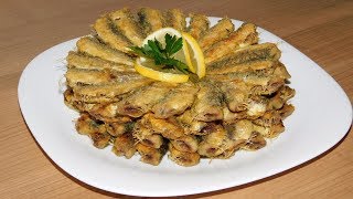 Жареная килькамойвахамса вкусно красиво и практично [upl. by Jermain622]