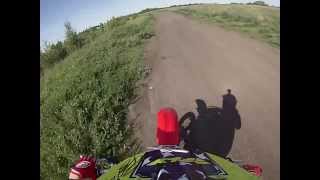 cr 85 vs kx 100 dirt bike [upl. by Gerry225]