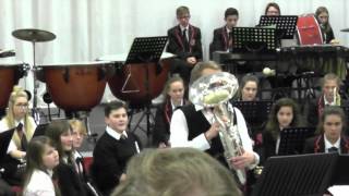 Hummingbrrd  Steven Bryant Robbert Vos on Euphonium live in Gorebridge Scotland [upl. by Neerod]