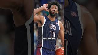 Joel Embiid gets boos from Paris crowd ahead of USAFrance gold medal game Shorts [upl. by Raama]