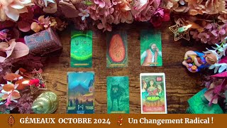 🔮 Gémeaux Octobre 2024 🍂 Un Changement Radical 🍁 [upl. by Lamond]