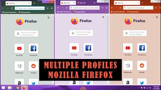 How to Create Multiple Profiles in Firefox [upl. by Aoh353]