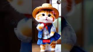 So beautiful cat unbelievable dance 😱😍 cat viral shorts [upl. by Dominik]