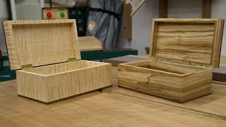 How to make a wooden box  269 [upl. by Eenalem988]