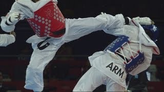 Team GBs Lutalo Muhammad Wins Taekwondo 80kg Bronze  London 2012 Olympics [upl. by Idnyc932]