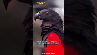 Dracula Parrot  Pesquets Parrot  Vulturine Parrot shorts parrot [upl. by Ecinuahs334]