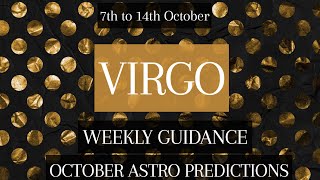 VIRGO ♍️  कन्या  WEEKLY GUIDANCE amp OCTOBER ASTRO PREDICTIONS  virgo  an energetic month [upl. by Wartow390]