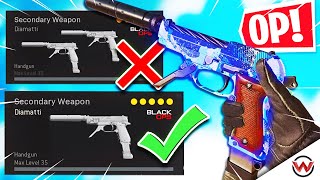 BETTER than AKIMBO PISTOLS in WARZONE SEASON 2🤯 Best Diamatti Class Setup  Cold War Warzone [upl. by Pippo227]