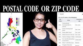 COMPLETE LIST OF ZIPPOSTAL CODE OF THE PHILIPPINES [upl. by Tavey]