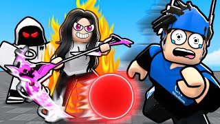 They BULLIED My GIRLFRIEND So I Made Her OVERPOWERED Roblox Blade Ball [upl. by Delogu327]