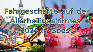 Allerheiligenkirmes in Soest 2024Mein letztes KirmesAufbauVideo des Jahres [upl. by Jepum139]