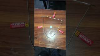 3 forks 3 batteries with coin what happens viralvideo experiment magic pakistan shortvideo top [upl. by Enailil]