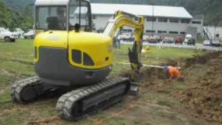 Wacker Neuson 50z3 Compact Excavator [upl. by Imeka]