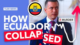 How Ecuador Became the Most Dangerous Country in South America [upl. by Layton]