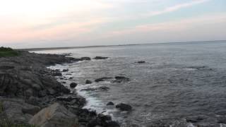 Marginal Way View of the Water Crashing onto the Shore [upl. by Sension880]