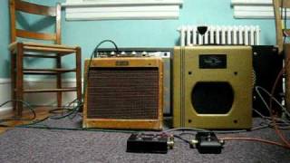 Vintage Fender Tweed Champ and Swart Space Tone [upl. by Aelahc]