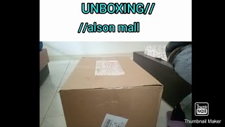 UNBOXINGALSON MALL ONLINE SHOP [upl. by Anaerda231]