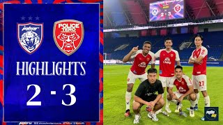 HIGHLIGHTS JOHOR DARUL TA’ZIM 23 POLICE TERO 2024 [upl. by Aicac]