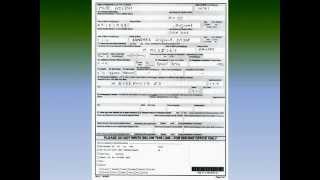 US PASSPORT APPLICATION FORM SAMPLE [upl. by Lentha941]