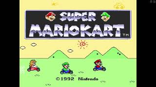 Super Mario Kart  Nintendo  SNES [upl. by Burley]