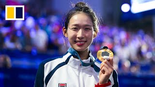 Vivian Kong wins Hong Kong’s 1st gold at Paris [upl. by Atwood768]