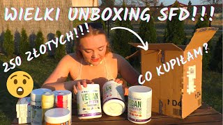 SFD  odżywki białkowe i żywność dietetyczna Unboxing i test na żywo [upl. by Linnell]