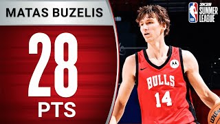 Matas Buzelis SHINES In Summer League 👀 [upl. by Anelej304]