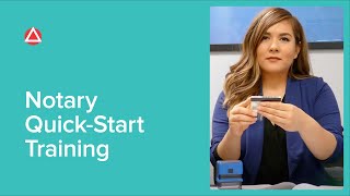 Notary QuickStart Training [upl. by Herr]