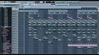 FL Studio 10  Bakel City Gang Booba  ScarHandz [upl. by Bernetta]