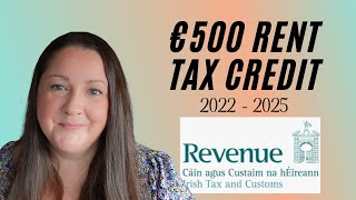 Rent tax back 2022  Claim €500 with the New Rent Tax Credit [upl. by Lampert50]