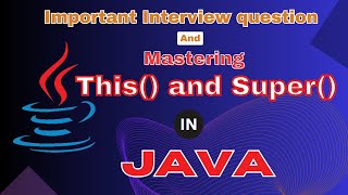 Mastering this and super constructor in java  java javaprogramming javatutorial [upl. by Enrichetta]