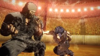 Mikazuchi Rei VS Kuroki Gensai  Kengan Ashura Season 2 Part 2 [upl. by Aiki]