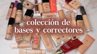 COLECCIÓN DE BASES Y CORRECTORES  SWATCHES  Alejandra Otero [upl. by Neraa640]