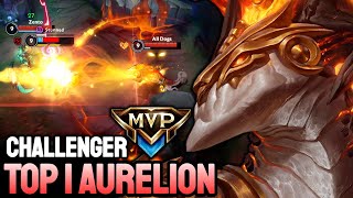 WILD RIFT AURELION SOL  TOP 1 AURELION SOL GAMEPLAY  CHALLENGER RANKED [upl. by Howie]