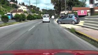 Corfu Kerkyra Airport to Kassiopi  Survival Drive  Part One in HD [upl. by Terrej826]