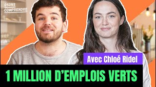 Contre le chômage de masse 1 million demplois verts Avec Chloé Ridel [upl. by Baecher]