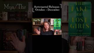 Mystery Thriller Anticipated Release booktube books [upl. by Melda193]