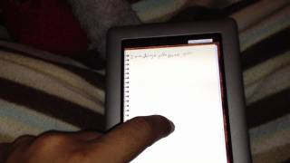 Notepad Widget Handrite Note for Nook tablet Review Color Android [upl. by Andria]