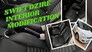 Swift Dzire Interior Modification  Bucket Seat Alteration  Malayalam [upl. by Odnolor50]