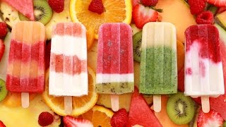 5 Irresistible AllNatural Fruit Popsicle Recipes for Summer [upl. by Ayanal656]