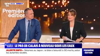 BFMTV  Début • Première édition 6h8h30  Christophe Delay amp Adeline François  2 janvier 2024 [upl. by Towney190]