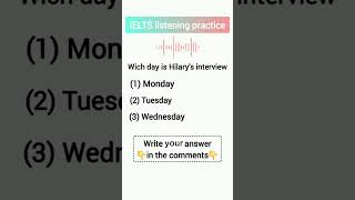 IELTS Listening Practice 🎧 rossieltsacademy ielts listening [upl. by Sabino99]