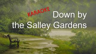 Down By The Salley Gardens  KARAOKE [upl. by Avera]