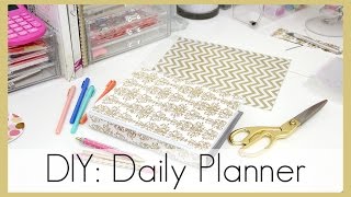 DIY How I Made My Daily Planner  erisaxo [upl. by Eyllom979]