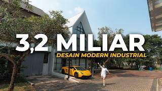 Rumah BSD Desain Industrial Modern  Amarine The Mozia [upl. by Furr679]